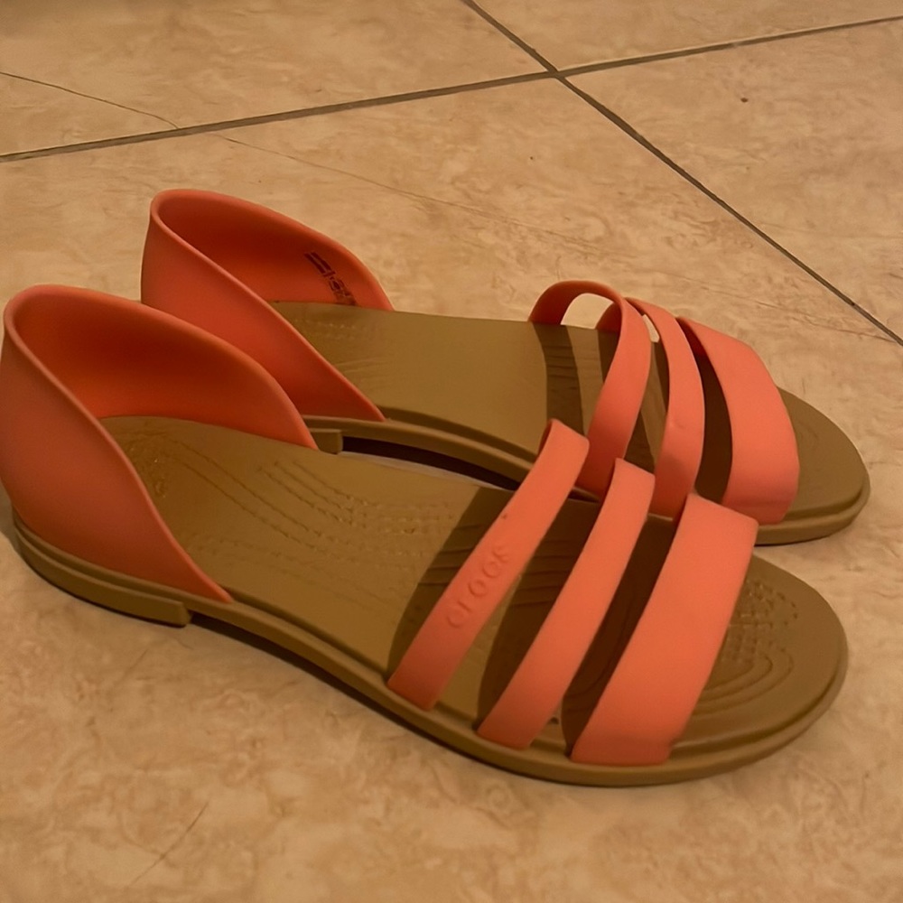 Croc sandals